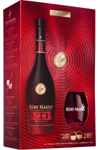 Коньяк Реми Мартин ВСОП 0,7л в подарочной коробке с 2 бокалами