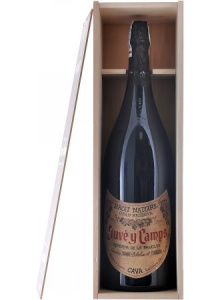  Вино игристое Хуве и Камп Кава Резерва де ла Фамилиа Брют белое сухое 3 л