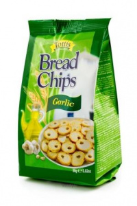 Хлебные чипсы Тоттис чеснок 80 г