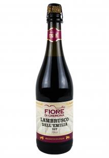  Вино игристое Фиоре ди Кремона Ламбруско Россо красное полусладкое 0,75 л