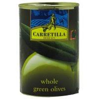 Оливки зеленые Карретилла с косточкой 300 г