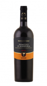  Вино Сангаетано Примитиво ди Мандурия красное сухое 0,75 л