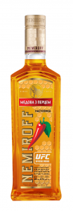 Настойка Немирофф Медовая с перцем 0,7л