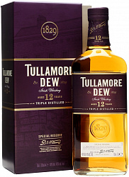 Виски Талламор Дью 12 лет в подарочной коробке 0,7 л