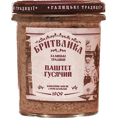 Паштет гусиный Бритванка 290 г