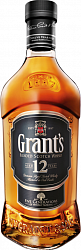 Виски Грантс 12 лет в подарочной коробке 0,75 л