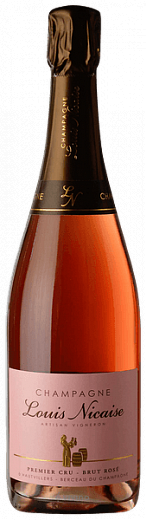  Шампанское Луи Никез Премьер Крю Брют Розе 0,75 л
