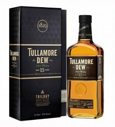 Виски Талламор Дью 15 лет Трилоджи 0,7л в подарочной коробке