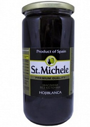 Маслины St.Michele без косточки сорт Охибланка 675 г