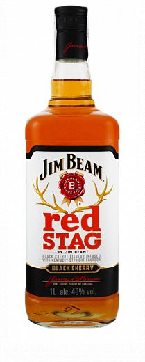 Бурбон Джим Бим Ред Стаг Блэк Черри 1,0л