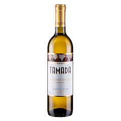  Вино Тамада Алазанська Долина белое полусладкое 0,75л