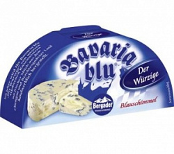 Сыр Бавария Блю с белой и голубой плесенью 70% 175 г