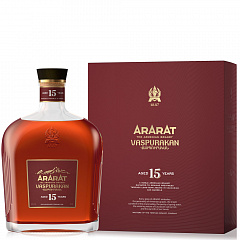 Коньяк Арарат Васпуракан 15 лет 0,5л