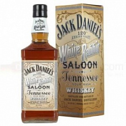 Виски Джек Дэниэлс Уайт Раббит 0,7л в подарочной коробке