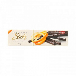 Шоколадные палочки Карлетти с апельсином  75г