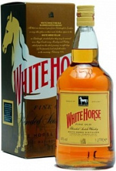 Виски Уайт Хорс в подарочной коробке 1,0 л