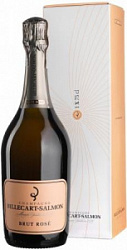  Шампанское Билькар-Сальмон  Брют Розе 0,75 л в подарочной коробке