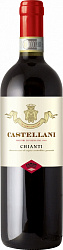  Вино Кастеллани Кьянти красное сухое 0,75 л