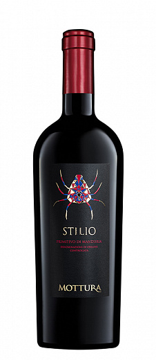  Вино Моттура Стилио Примитиво ди Мандурия Саленто красное сухое 0,75 л