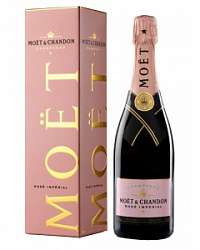  Шампанское Моет Шандон Брют Империал Розе 0,75л в подарочной коробке