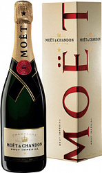 Шампанское Моет & Шандон Брют Империал 0,75л в подарочной коробке