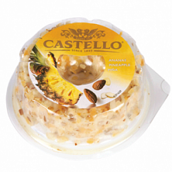 Сыр-крем "Кастелло" с ананасом 65% 125 г