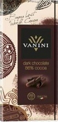 Шоколад Ванини темный 86% 100 г