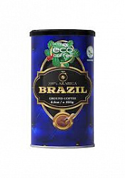 Кофе молотый Джамеро Эко 100% Арабика Бразилия 250г ж/б