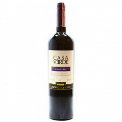  Вино Каса Верде Карменер красное сухое 0,75л