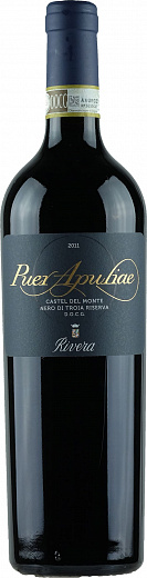  Вино Ривера Пуэр Неро ди Троя красное сухое 0,75л