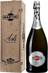  Вино игристое Мартини Асти белое сладкое 6л в подарочной коробке