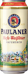 Пиво Пауланер Хефе-Вайсбир Натюртуб 0,5л