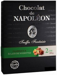 Конфеты Французские Трюфели Наполеон с кусочками фундука 180 г