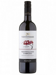  Вино Зонин монтепульчано д`Абруццо красное сухое 0,25 л
