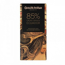 Шоколад Аматллер черний 85% Эквадор 70 г