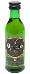 Виски Гленфиддик 12 лет 0,05 л