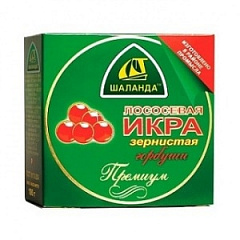 Икра Шаланда лососевая зернистая горбуши Премиум ж / б 100г