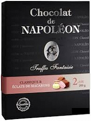 Конфеты Французские Трюфели Наполеон с кусочками печенья Макарон 180 г