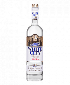 Водка Уайт Сити пшеничная 0,75 л