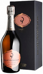  Шампанское Билькар-Сальмон Кюве Элизабет Сальмон Брют Розе 2007 0,75 л в подарочной коробке