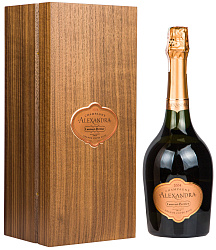  Шампанское Лоран-Перье Александра Гранд Кюве Розе 0,75 л в деревянной коробке