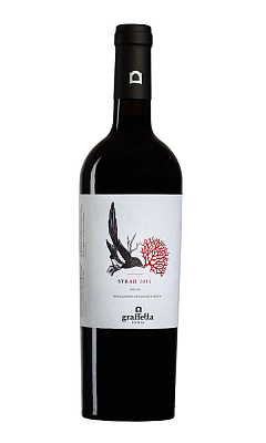 Вино Поджио Граффетта Сира Терре Сицилиане красное сухое 0,75 л