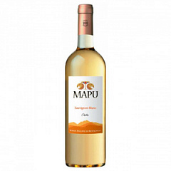  Вино Мапу Совиньон Блан белое сухое 0,75л