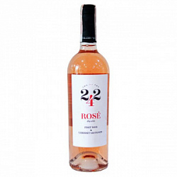  Вино 242 Пино Нуар Каберне-Совиньон розовое сухое 0.75 л