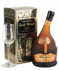 Арманьяк Сэн-Виван ХО 0,7л в подарочной коробке