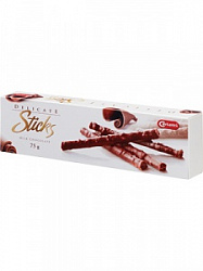 Шоколадные палочки Карлетти Интенс с темного шоколада 75 г