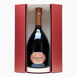  Шампанское Рюинар Розе розовое брют 0,75 л в подарочной коробке