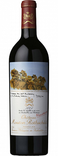  Вино Шато Мутон Ротшильд Пойяк Премьер Гран Крю Классе 2004 красное сухое 0,75 л