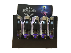Подарочный Мини-бокс Бальзам Рига Блэк Черная Смородина 0,04*10