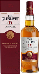 Виски Гленливет 15 лет в подарочной коробке 0,7 л